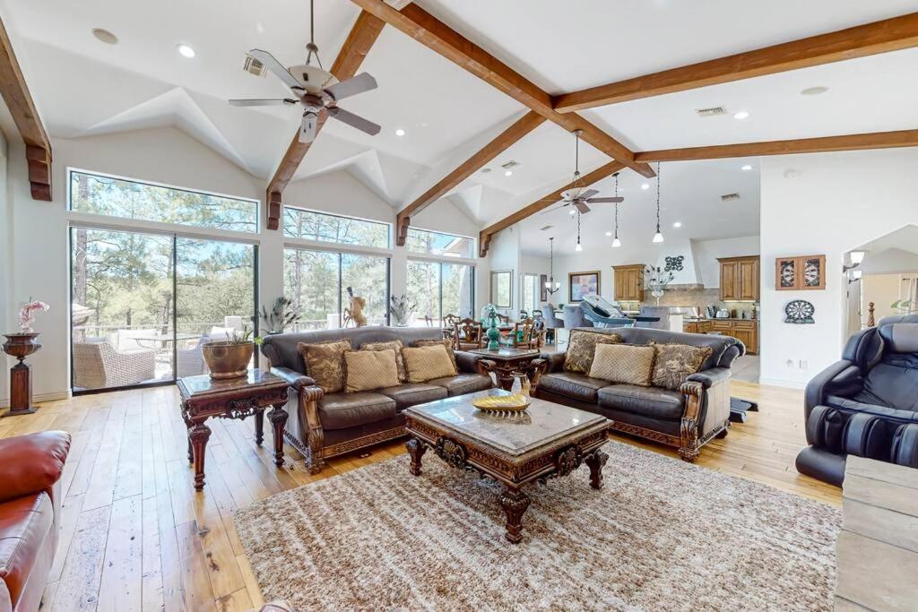 Elegant Cabin Among The Pines-Views, Near Downtown Πρέσκοτ Εξωτερικό φωτογραφία